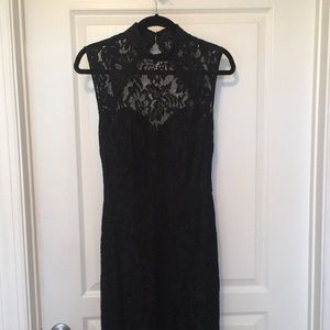 Betsy & Adam black formal gown